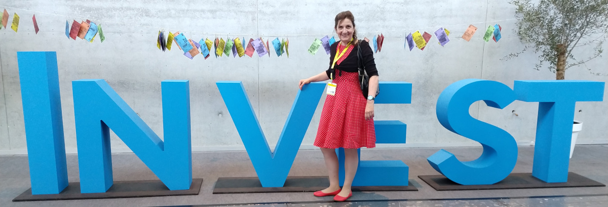 Doris vom Team TrendTechnik® auf der Invest